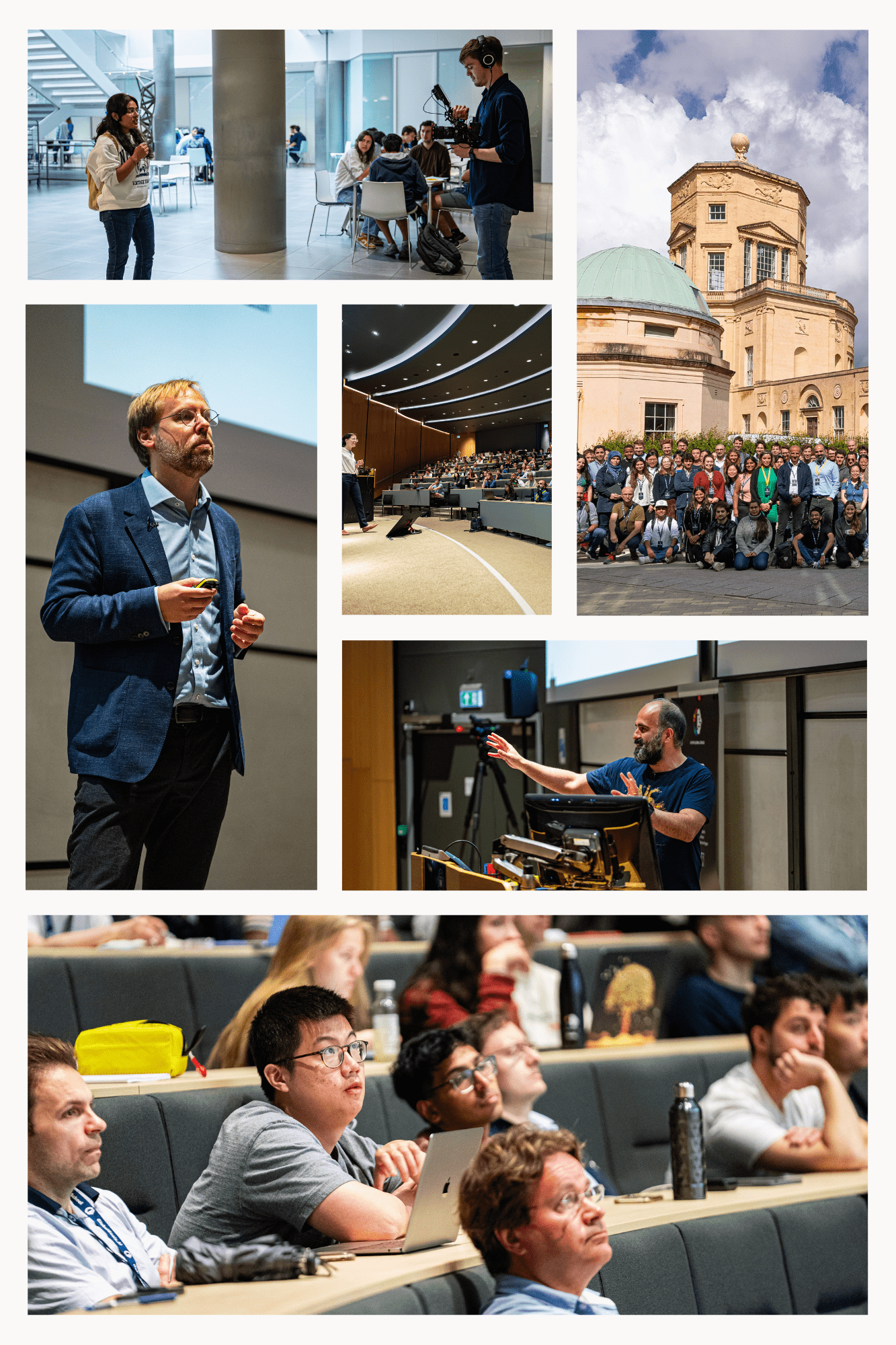 Global community collage showcasing learners from around the world